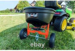 Agri-Fab Lawn Fertilizer Seed Spreader Salt Tow Pull Behind Tractor Broadcast