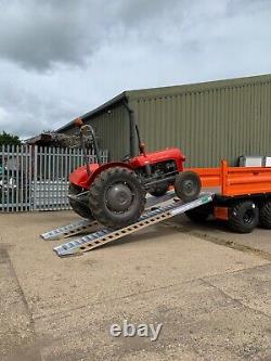 Aluminium Loading Ramps 6 TON Heavy Duty 4m Long Pair, Includes VAT and Delivery