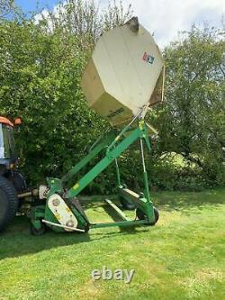 Amazone Groundkeeper Jumbo GHS180 compact tractor flail collector