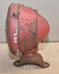 Antique heavy duty tractor light dozer catipiler truck lamp grill rat rod part