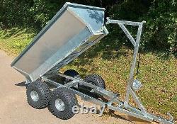 Apache AGG 500 ATV Off Road Galvanised Tipping Trailer Heavy Duty Made In UK
