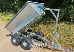 Apache AGG 500 Quad Off Road Galvanised Tipping Trailer Heavy Duty Made In UK