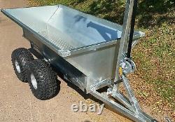 Apache AGG 500 Quad Off Road Galvanised Tipping Trailer Heavy Duty Made In UK