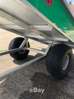 Apache ATV Trailer Groundsman 11OO Trailer Easy Winch Tipping Trailer Heavy Duty