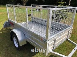 Apache Brand New 6X4 Trailer With Cage Kit & Heavy Duty Rear Loading Ramp