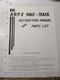 Arps Tractor Half-track Instruction Owner Manual Parts List Heavy Duty Track