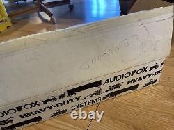Audiovox heavy duty systems cassette radio, tractors construction equipment