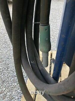 #B1181 Electrogenerators heavy duty commercial sandblaster & hoses. Very strong