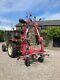 #b1193 Jf Stoll Z 765 Pro Contractor Spec Heavy Duty 6-rotor Tedder. Very Strong