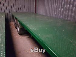BAILEY heavy duty 27ft bale trailer c/w 2ft extension (total 29ft) 16t carry, 20
