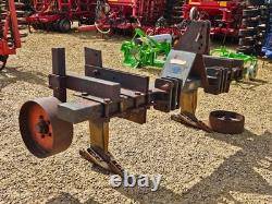 BLENCH 2 Leg Subsoiler Tramline Buster with depth wheels, Heavy duty