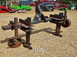 BLENCH 2 Leg Subsoiler Tramline Buster with depth wheels, Heavy duty