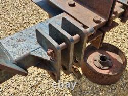 BLENCH 2 Leg Subsoiler Tramline Buster with depth wheels, Heavy duty