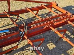 BROWNS EAGLE Heavy Duty Flat 8 Bale Grab with Manitou Bolt-On Brackets