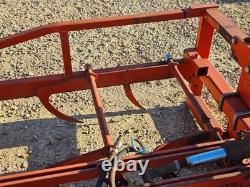 BROWNS EAGLE Heavy Duty Flat 8 Bale Grab with Manitou Bolt-On Brackets