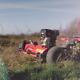 Barely Used Atv Flail Mower With 13/15hp Engine