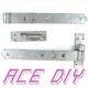 Bat And Band Gate Hinges Galvanised Heavy Duty Hinge Hook Stable Shed Door