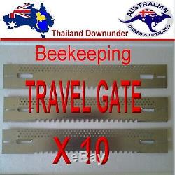 Bee Keeping Travel Gate And Mouse Guard Bee Hive Equipment X 10 Time Saver