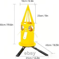 Big Bag Dispenser Bulk Bag Unloader Safety Control Valve Tool for Warehouse Farm