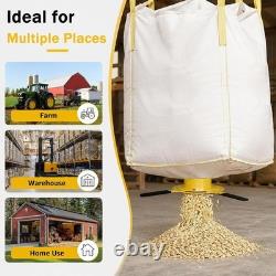 Big Bag Dispenser Valve Heavy Duty Bulk Bag Spout Grain Seed & Feed Flow Control