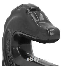 (Black)3/8in 70 Grade Tractor Bucket Grab Hook Set Heavy Duty Alloy Steel Tow