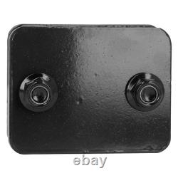 (Black)3/8in 70 Grade Tractor Bucket Grab Hook Set Heavy Duty Alloy Steel Tow