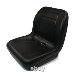 Black High Back Seat for 2007 Exmark QST24BE522 & Ferris IS500Z, IS700Z, IS1500Z