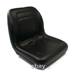 Black High Back Seat for Gravely Pro 34, ZT1232, ZT1434, ZT1440, ZT1534, ZT1540