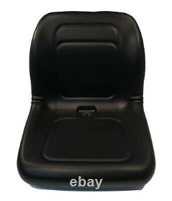 Black High Back Seat for Kubota F2880, F3560, GF1800, GR2110, TG1860 Lawn Mowers