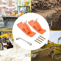 Bolt On Bucket Hook Protector, Heavy Duty Tractor Grab Hook Attachment