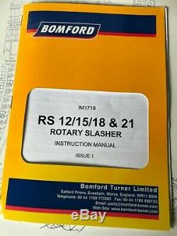 Bomford 6ft Topper -rs 18 Heavy Duty Topper Retirement Sale no VAT