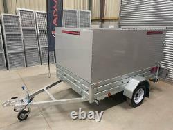 Brand New 8x4 Heavy Duty Galvanised High Side Apache 8x4 Trailer UK Delivery