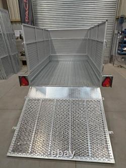 Brand New 8x4 Heavy Duty Galvanised High Side Apache 8x4 Trailer UK Delivery