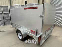 Brand New 8x4 Heavy Duty Galvanised High Side Apache 8x4 Trailer UK Delivery