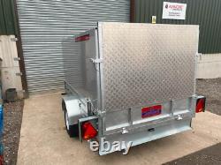 Brand New 8x4 Heavy Duty Galvanised High Side Apache 8x4 Trailer UK Delivery