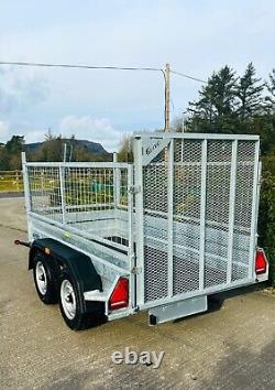 Brand New Apache Braked 8x4 Trailer Heavy Duty GVW 2000KG NATIONWIDE DELIVERY