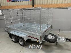 Brand New Apache Braked twin axle 8x5 Trailer Heavy Duty GVW 2000KG UK DELIVERY