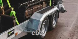 Brand New Braked 10x5 Heavy Duty Plant Trailer? UK MADE? UK DELIVERY? 3500kg GVW