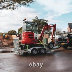 Brand New Braked 9x4 Heavy Duty Plant Trailer? UK MADE? UK DELIVERY? 2700kg GVW