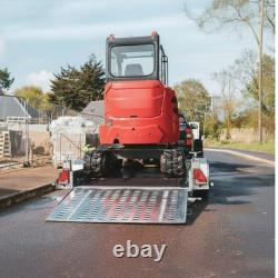 Brand New Braked 9x4 Heavy Duty Plant Trailer? UK MADE? UK DELIVERY? 2700kg GVW