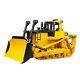 Bruder Toys Cat Bulldozer. Cat Track Type Tractor. Construction Toy 02452