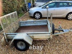 COMMERCIAL TRAFFIC LIGHT TRAILER 5ft x 4ft BED ALL STEEL HEAVY DUTY CONSTRUCTION