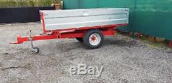 COPMACT TRACTOR 3 WAY TIPPING TRAILER HEAVY DUTY 3 size