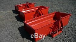 COPMACT TRACTOR TRANSPORT BOX, 3 POINT LINKAGE, HEAVY DUTY 2 size