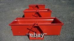 COPMACT TRACTOR TRANSPORT BOX, 3 POINT LINKAGE, HEAVY DUTY 3 size