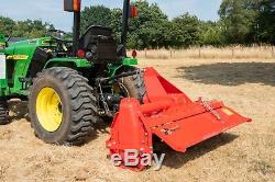 CTR125 Country Italian Heavy Duty Rotary Tiller 1.25m For Compact Tractors