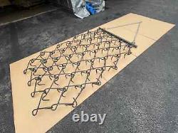 Chain Harrows Grass 2 Way Tines Fixed 4ft Quality 12mm Dia Tine