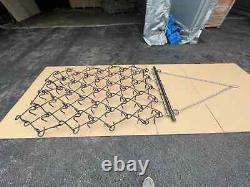 Chain Harrows Grass 2 Way Tines Fixed 4ft Quality 12mm Dia Tine