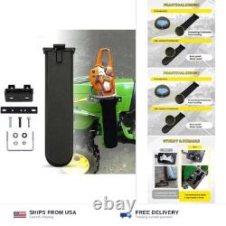 Chainsaw Holder for Tractor, Universal 20 Inch Heavy Duty Chainsaw Mount Ca
