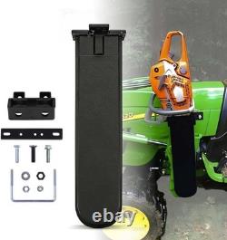 Chainsaw Holder for Tractor, Universal 20 Inch Heavy Duty Chainsaw Mount Ca